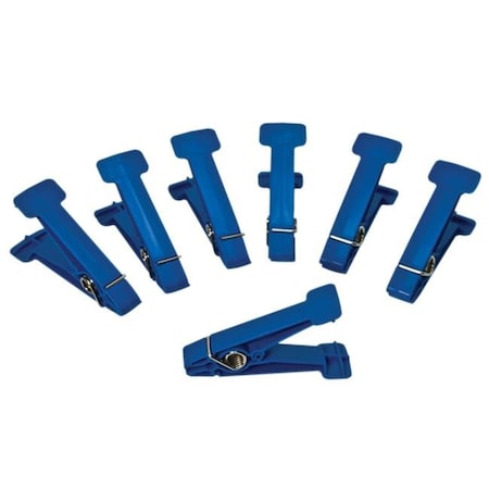 Fabrication Enterprises Fabrication Enterprises 10-0844 Graded Pinch Finger Exerciser - 7 Replacement Pinch Pins - Blue; Heavy 10-0844